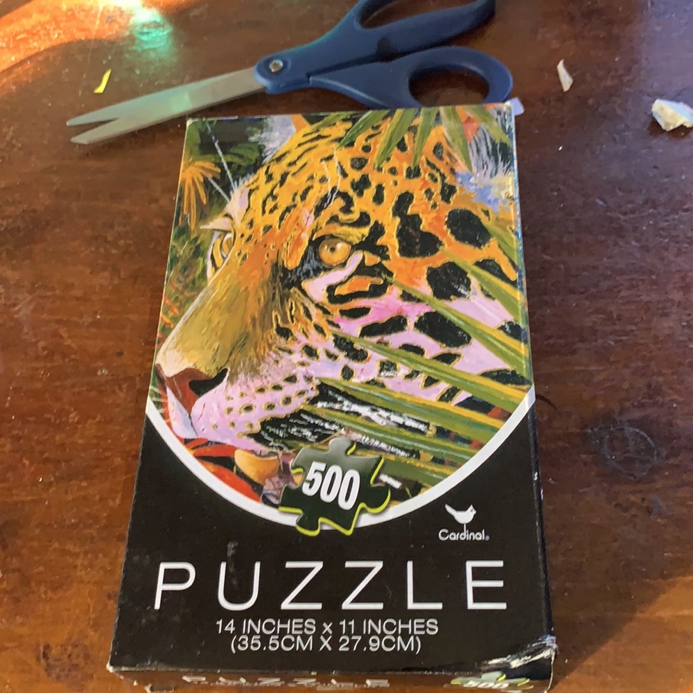 A tiger puzzle 500 count